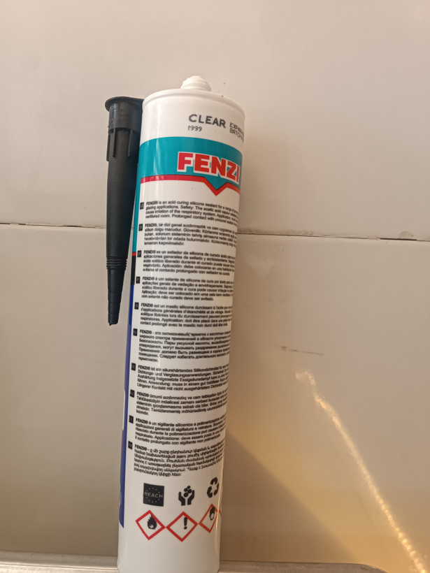 چسب آکواریوم (سیلیکون) فنزی FENZI 300 گرمی استحکام