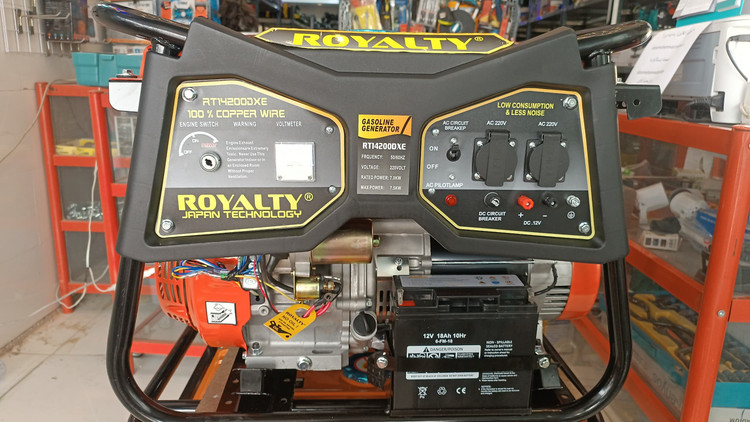 موتوربرق 7.5کیلووات رویالتی ژاپن RT14200DXE Japan